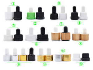 エッセンシャルオイル香水用5ml 10ml 15ml 20ml 30ml 50ml 100mlつや消しマットホワイトブラックガラスドロッパーボトル - Product Image 6