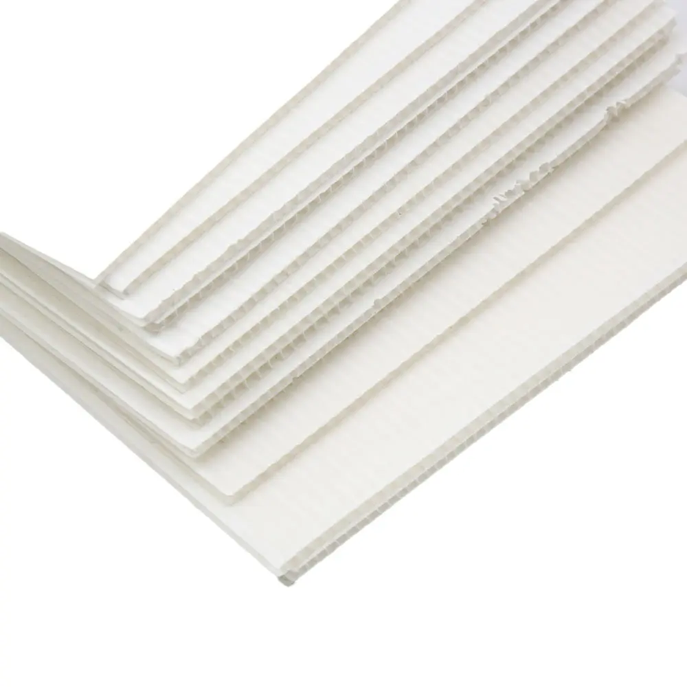 10 mm pp plastique carton ondulé polypropylène matériel creux correx feuille corflute corrug meilleur prix panneau