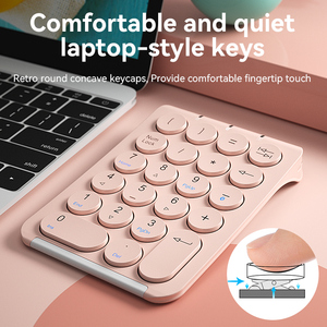 BOW HB159 Sales Wholesale Price Multi Function Key Scissor Switch <strong>Keyboard</strong> Wireless <strong>Mini</strong> <strong>Numeric</strong> <strong>Keypad</strong> - Product Image 2