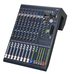 Dj/16 profesyonel ses mikseri 12/16 kanal ses karıştırma konsolu stereo ses mikseri raf montaj mikser ses ekipmanı dj için - Product Image 2