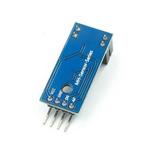 Módulo de sensor de velocidad de 4 pines Tipo de ranura Módulo de sensor de velocidad de optoacoplador IR LM393