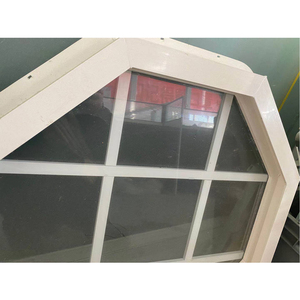 UPVC <strong>Fixed</strong> <strong>Window</strong> Decorative Glass <strong>Window</strong> <strong>Pvc</strong> or Aluminum Alloy <strong>Fixed</strong> and with Grill Design Octagonal <strong>Window</strong>
