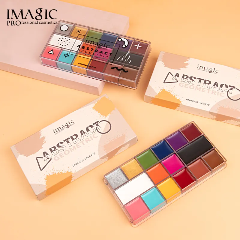 IMAGIC Face Body Painting Kit Polvo soluble no tóxico Drama facial Pintura al óleo Maquillaje