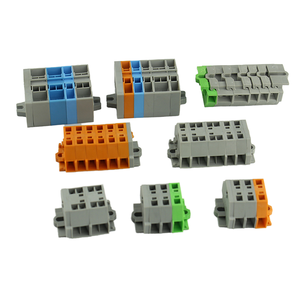 1.5/2.5 Square MM <strong>Spring</strong> Push in <strong>Terminal</strong> <strong>Block</strong> Side/Top Wire Insert Connection <strong>Terminal</strong> <strong>Block</strong> - Product Image 1