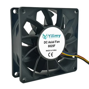 80mm 12V Square Compact Axial BLDC Fan Customizable OEM &amp; ODM Plastic Blade Centrifugal Fan - Product Image 3