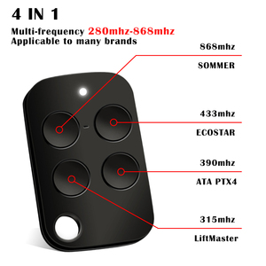 Wireless 280mhz-868mhz RF Garage Door <strong>Remote</strong> <strong>Control</strong> Fixed <strong>Code</strong> <strong>Rolling</strong> <strong>Code</strong> <strong>Remote</strong> <strong>Control</strong> <strong>Duplicator</strong>