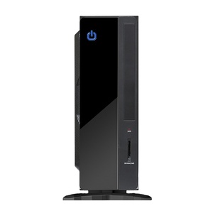 Mini-ITX Diseño de doble diseño 3.3L Caja de computadora horizontal con puerto frontal de audio y solución de fuente de alimentación interna Hecho PC Plástico - Product Image 1