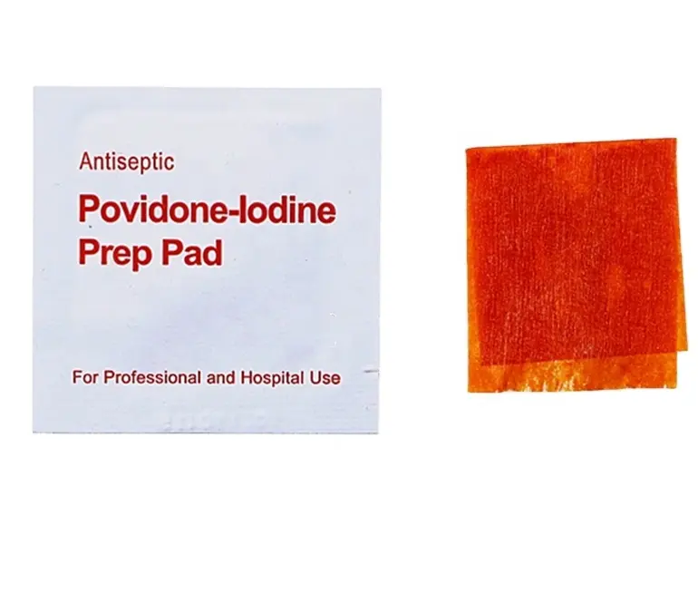 OEM medical use individual packing Povidone iodine pads