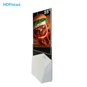 Ультра тонкий 55 дюймов прозрачный ЖК-дисплей Digital Signage и дисплеи рекламные плееры экран дисплей - Product Image 1