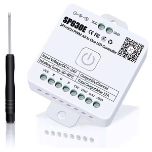 Atenuador LED BT multifuncional 12 en 1 SP630E para WS2812B WS2811 RGB RGBW CCT tira de luz LED PWM SPI controlador LED DE MÚSICA - Product Image 2