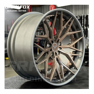Mâm xe hợp kim đúc GRAYFOX Custom 2 mảnh 16-22 inch 5x112 5x114.3 40mm Nismo 370z Nismo V1 Infiniti Q50 mới - Product Image 3