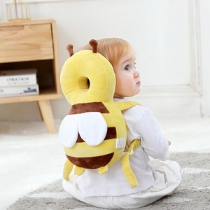Cute Little Bee Almohada DE SEGURIDAD anticaída Protector de cabeza de bebé y almohada de mochila para caminar de aprendizaje - Product Image 5