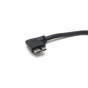 免费样品USB 3.0到左直角90度微型usb电缆