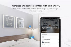 Шлюз-концентратор Tuya ZigBee, проводной многомодовый мост, пульт дистанционного управления с Bluetooth, Сетчатое приложение Smart Life для Alexa Google Home - Product Image 4
