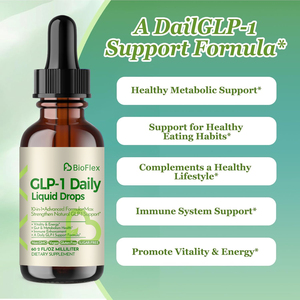 Bioflex OEM Nhãn Hiệu Riêng Vegan GLP-1 Chất Lỏng Chế độ Ăn Uống Thuốc Thảo Dược Chất Béo Burner Bổ Sung Berberine Hcl Trà Xanh Uống Chất Lỏng - Product Image 4