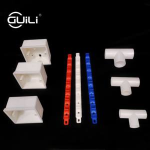 PVC Ducts Plastic Electrical Tray Decorative Pvc Network Wiring Cable Duct <strong>Trunking</strong> - Product Image 5