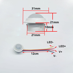 Detector de detección de movimiento PIR, temporizador, detección inteligente ajustable, tira de luz LED, sensor de movimiento, luces led - Product Image 3