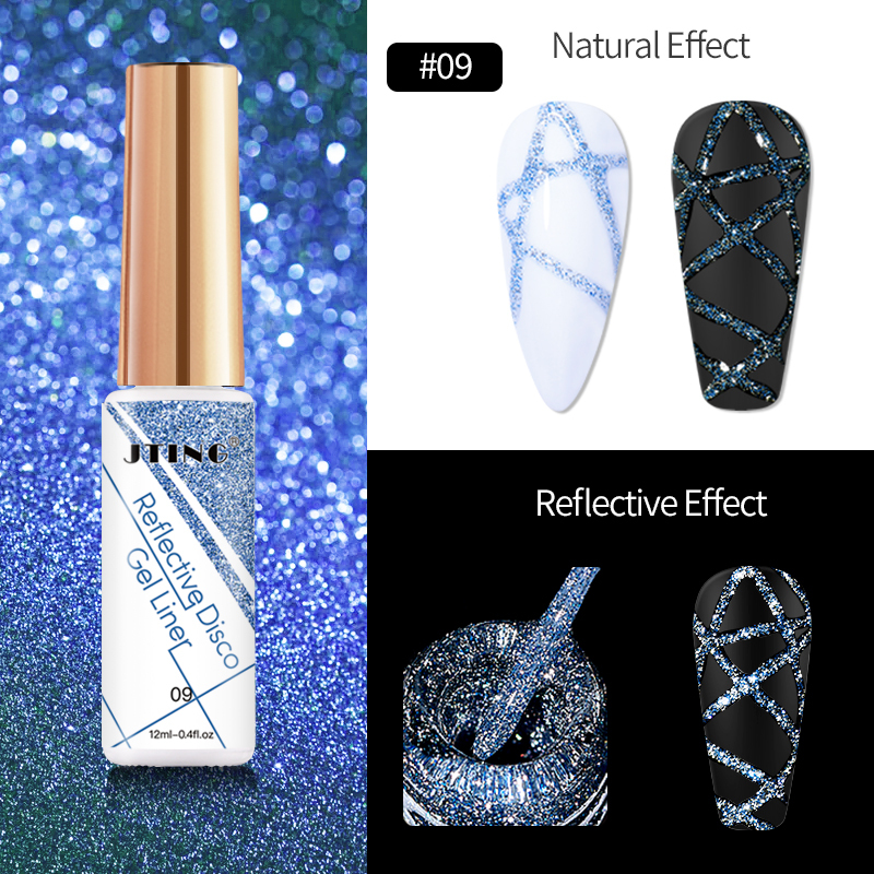 #09 Reflective disco liner gel