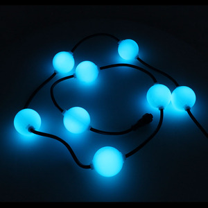 Artnet Control Video Effects 50mm 3D Balls <strong>Dmx</strong> Pixel <strong>Led</strong> <strong>Strings</strong> for Light Festival - Product Image 2
