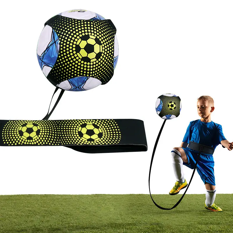 Palloni da calcio borse per bambini ausiliari che girano cintura da allenamento per bambini calcio allenatore di calcio