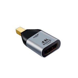 <strong>HDMI</strong> Female to Mini DP Male Converter Adapter 4K 30Hz Sync Data Transmission for Computer - Product Image 2