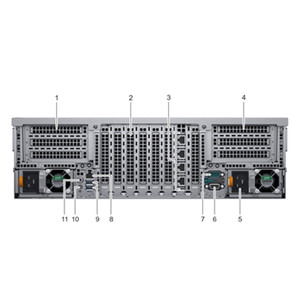 PowerEdge R940 /R940xaサーバー2x Intel Platinum 8280L/RAM 64GB/HDD 1.2TBx 2/PERC H730P/2x1100W - Product Image 3
