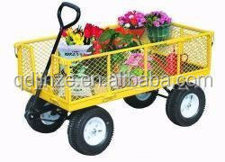 High Quality Garden Tool Cart TC1840S,foldable Mesh <strong>Trolley</strong> - Product Image 3