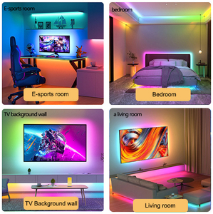 Akıllı LED kiti WS2811 12v 60leds ip20 rüya renk harici ic tv arkaplan ışığı araba bilgisayar atmosfer led şerit işık - Product Image 6