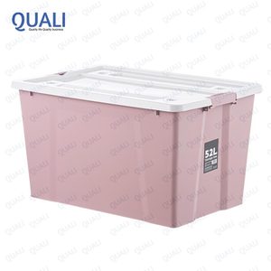 Quali yüksek kalite 70 Quart Ultra mandal kutusu ağır Organize plastik saklama kutusu Bin kutusu - Product Image 1