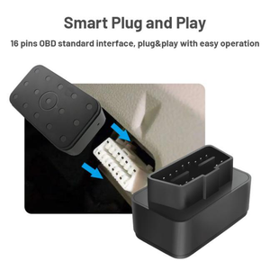 Localizador GPS con enchufe para coche, dispositivo de seguimiento en tiempo Real sin instalación, para gestión de flotas, OBD - Product Image 2