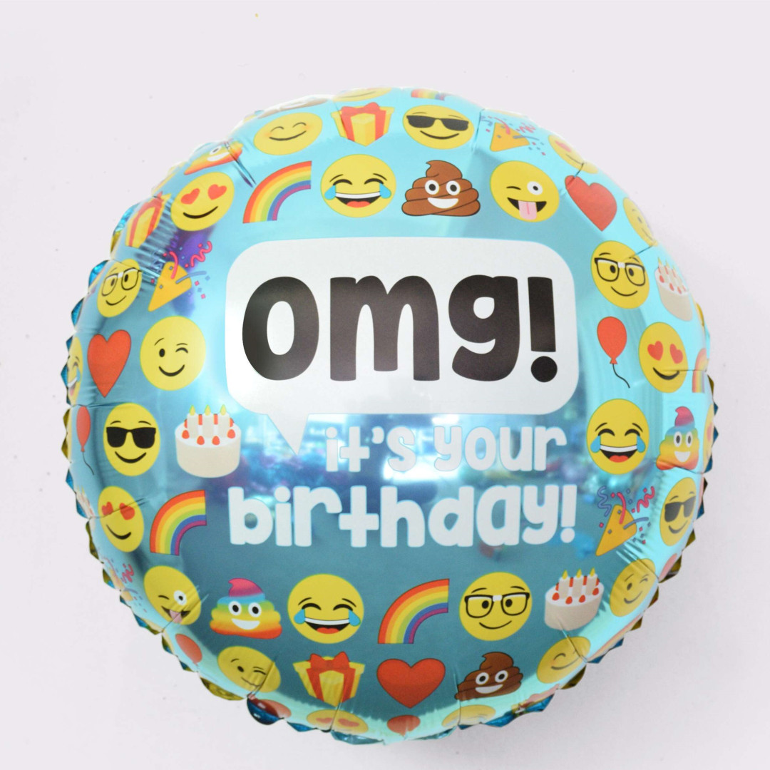 Funny Face Birthday Balloon