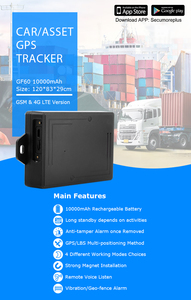Rastreador GPS 4G magnético GF60L 10000mAh Plataforma de software de seguimiento gratuito Soporte de posicionamiento preciso Android IOS y PC View - Product Image 2