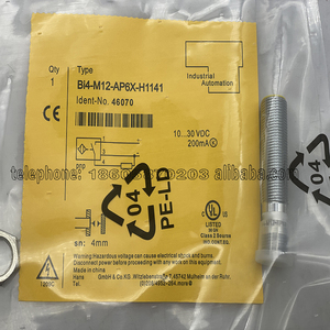 Original and genuine <strong>inductive</strong> <strong>proximity</strong> <strong>switch</strong> BI4-M12-AP6X-H1141 - Product Image 6