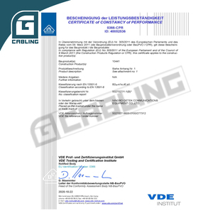 Gcabling 305M 1000FT kedi 6a iletişim Lan kablosu bakır tel ağ Cu 23awg Cat6a veri UTP FTP SFTP ağ Ethernrt kablosu - Product Image 6