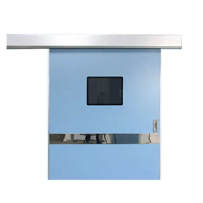 Porte de dépoussiérage pour salle d'observation à double ouverture à induction personnalisée