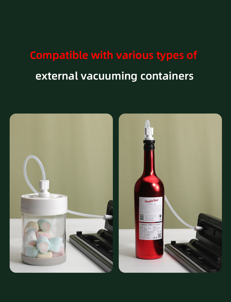 2022 New Household Detachable Vacuum Food Sealer Washable Vaccum Packing Machine for Home Use