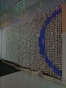 Cortina de luz Led RGB Programable, luces inteligentes de Navidad, DMX 512 - Product Image 5