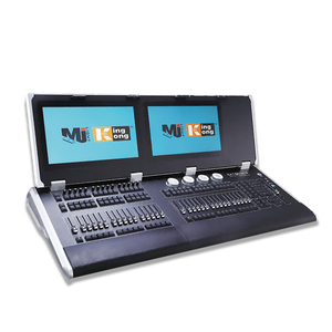 Профессиональный Контроллер освещения сцены KingKong On Pc Fader Wing Dmx 512 Dj Lighting консоль Двухпанельный контроллер для освещения - Product Image 1