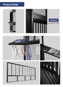 隔音内饰铝3轨推拉窗定制防水推拉窗 - Product Image 6