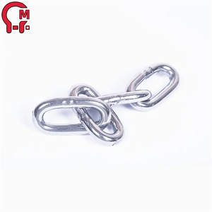 HLM Boat Anchor <strong>Chain</strong> 2ft X 1/<strong>4</strong>&quot; Stainless Steel c Flat Link Anchor <strong>Chain</strong> Marine Anchor Link <strong>Chain</strong> - Product Image 4