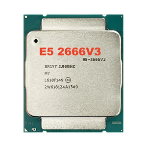 สำหรับใน E5-2666V3เทลเซียน2666v3 E5ซีพียู10คอร์2.9กิกะเฮิร์ตซ์ E5 2666 V3โปรเซสเซอร์25ม. 135วัตต์ LGA 2011-3 - Product Image 1