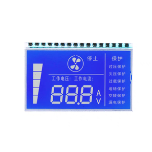 Schermo lcd monocromatico TN HTN FSTN nero VA personalizzato display LCD personalizzato per regolatore di temperatura - Product Image 5