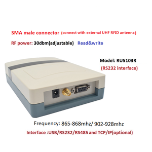 Easy Integration Desktop <strong>Card</strong> <strong>Reader</strong> with USB <strong>RS232</strong> &amp; TCP/IP <strong>Interfaces</strong> for Access Control <strong>Cards</strong> - Product Image 4