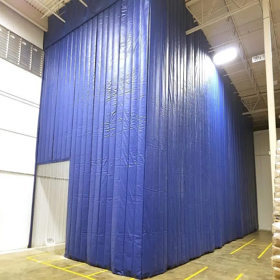 Hotsale China Factory Custom Günstiger Preis Industrie lager Isolierte Vorhänge Wände für isolierte Raumteiler vorhänge