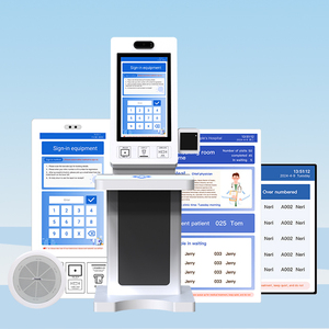Sistema di gestione della coda della clinica ospedaliera con cercapersone che assegnano numeri di biglietto per un efficiente sistema di chiamata del paziente - Product Image 1