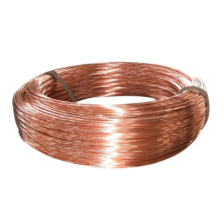 High quality T2 purple copper wire  oxygen free pure copper wire 0.2-15.8mm  CU content% 99.99