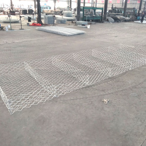 2,7mm Gabion Gabion 2x1x0,5 m 1x1x2m 1x1x3m 10x12cm Öffnung Gabion Mesh