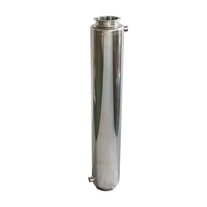SS304 4"x36" closed loop jacketed column with 1/2"FNPT for 5 lb closed loop extractor