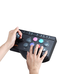 PXN 0082 PC/PS3/PS4/XBOX ONEおよびシリーズ/スイッチ用の人気のある8ウェイ有線アーケードジョイスティックゲームパッド (ターボおよびマルコアーケードスティック) - Product Image 1