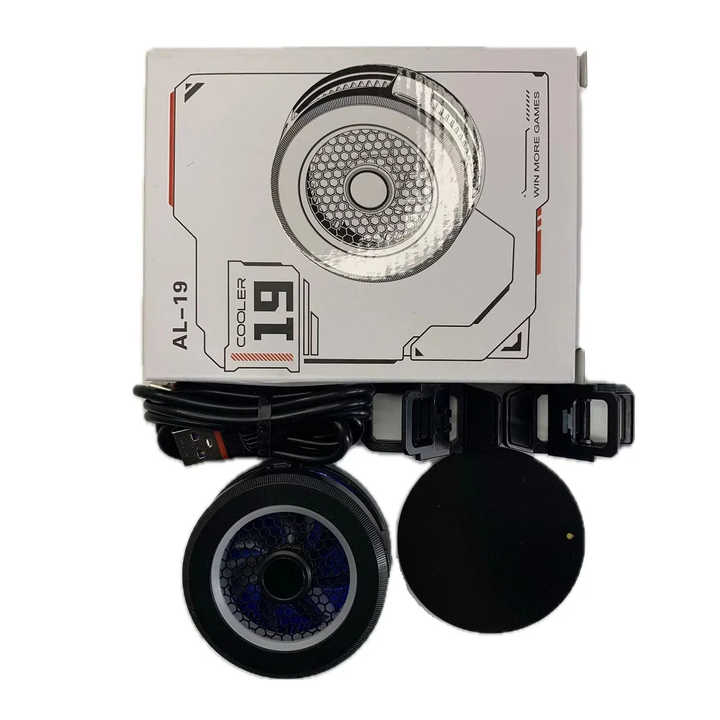 15W High-Power AL19 Semiconductor Cooling Phone Cooler Radiator Freezing Cold Colorful LED Low Noise Temperature Display